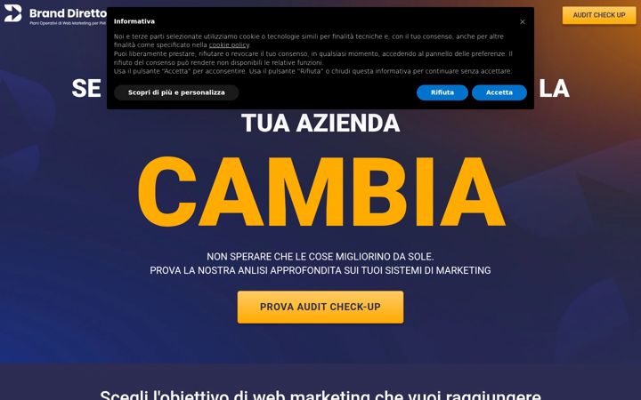 Screenshot of branddiretto.com