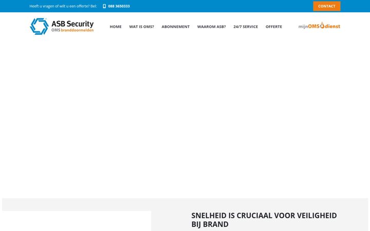 Screenshot of branddoormelden.nl