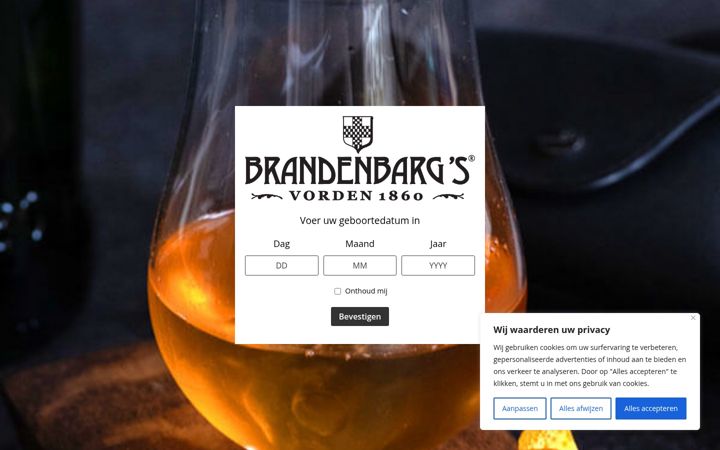 Screenshot of brandenbargs.nl