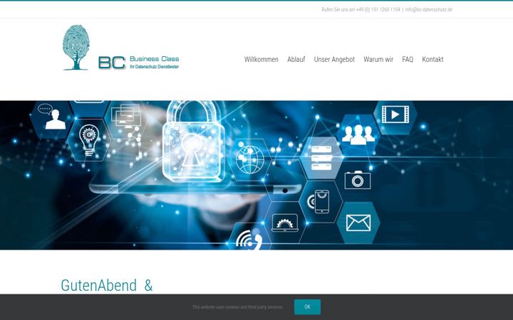 Екранна снимка на brandenburger-datenschutz.de