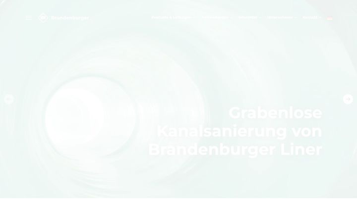 Screenshot of brandenburger-liner.com