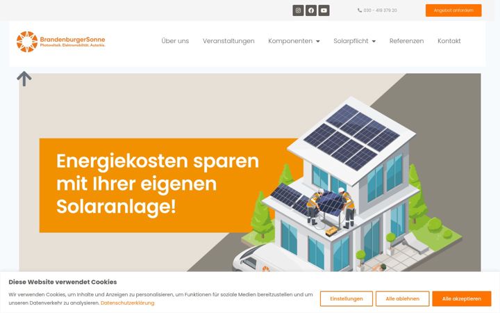 Екранна снимка на brandenburger-sonne.de