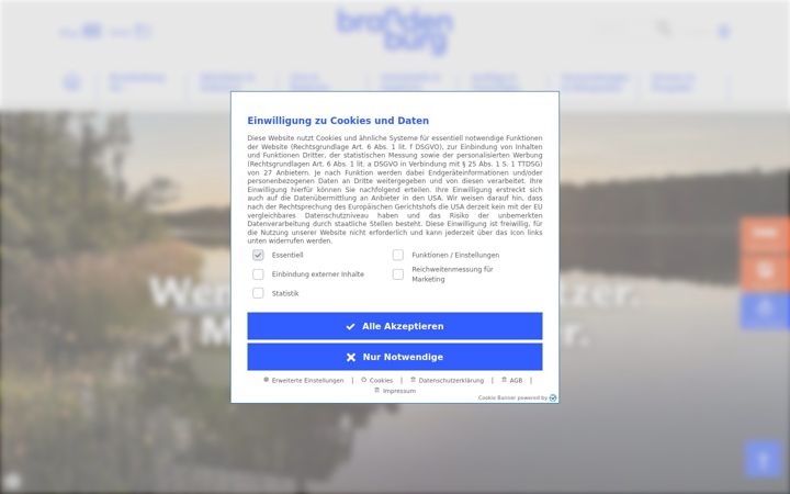 Screenshot of brandenburghelfen.de