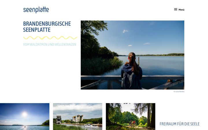 Screenshot of brandenburgische-seenplatte.de