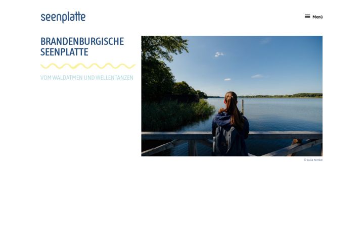 Screenshot of brandenburgischeseenplatte.de