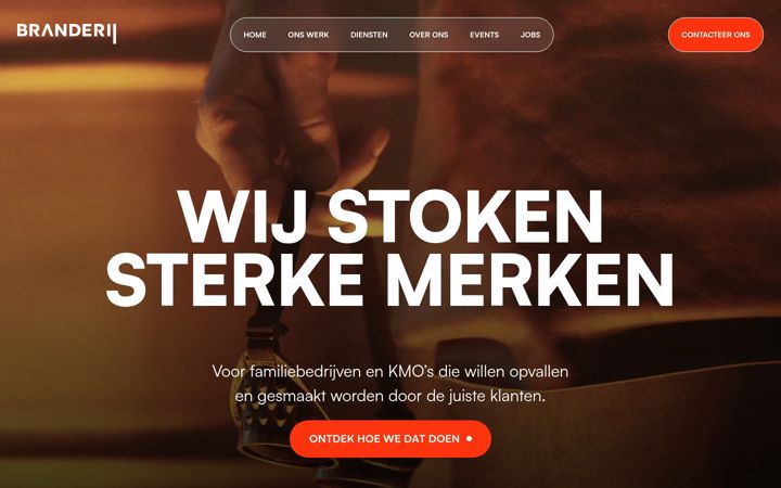Screenshot of branderij.eu