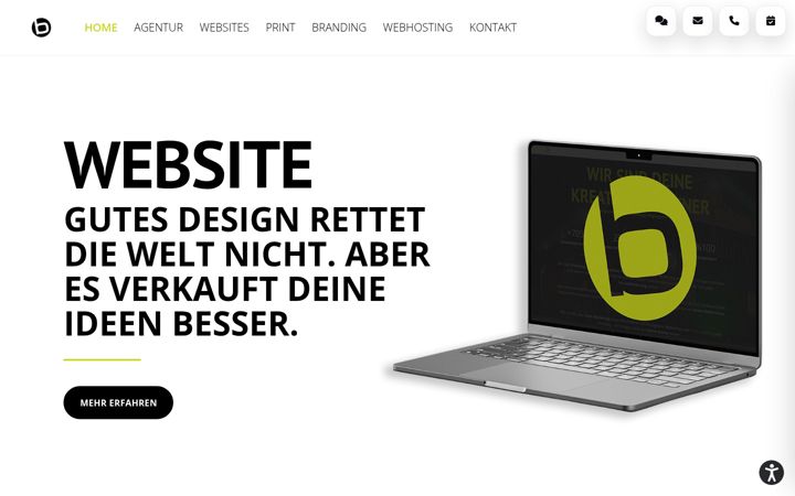 Screenshot of brandewie.de
