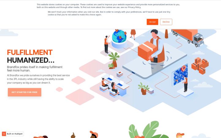 Screenshot of brandfoxllc.com
