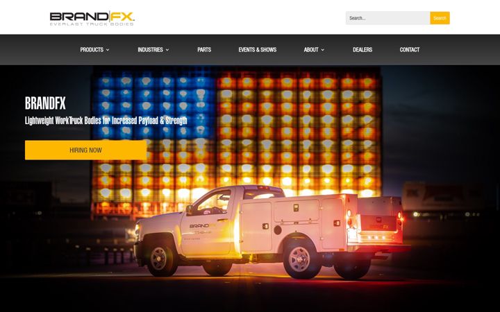 Screenshot of brandfxbody.com
