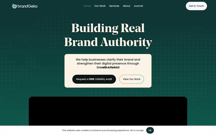 Screenshot of brandgeko.com