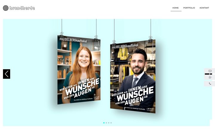 Screenshot of brandherde.com