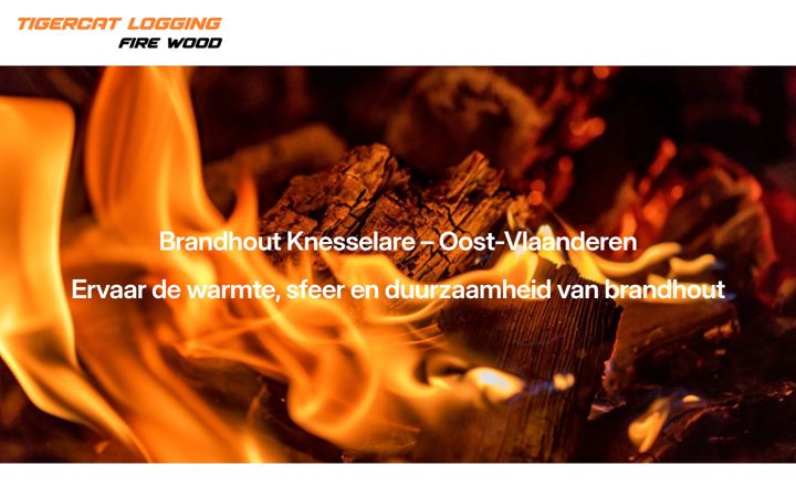 Screenshot of brandhoutknesselare.be