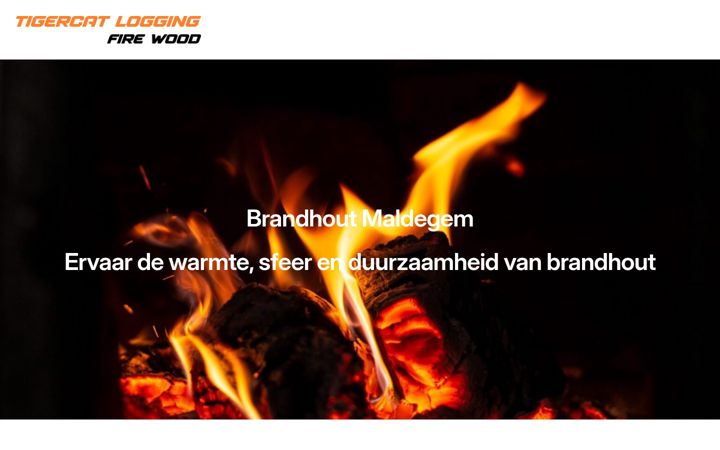 Screenshot of brandhoutmaldegem.be