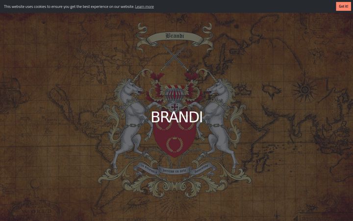 Screenshot of brandi.one
