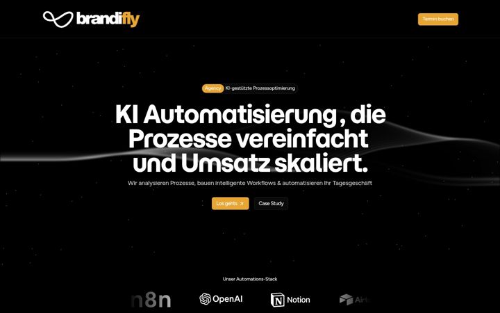 Screenshot of brandifly.de