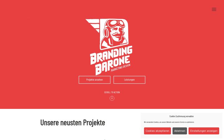 Captura de pantalla de branding-barone.de