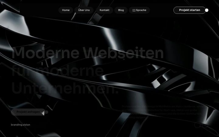 Screenshot of branding-vision.de