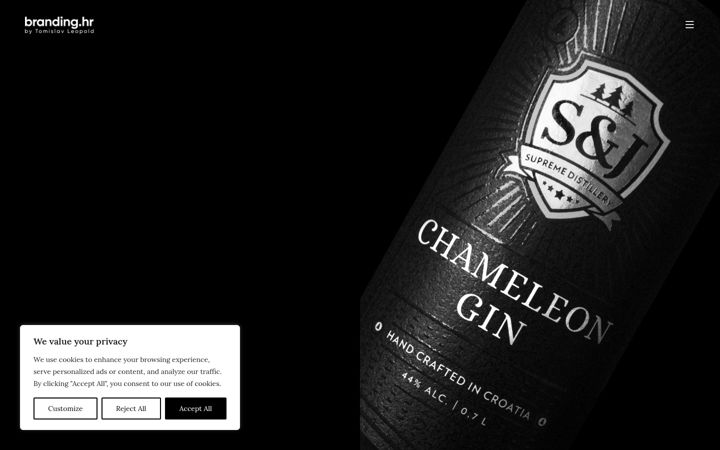 Snímek obrazovky branding.hr