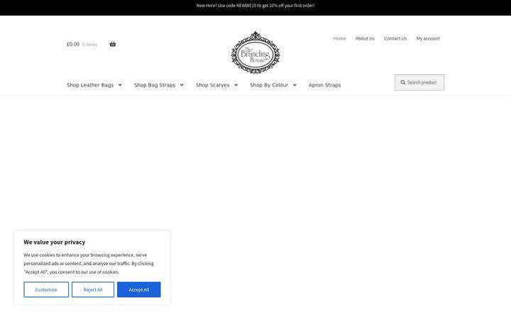 Screenshot ta' brandinghouse.co.uk