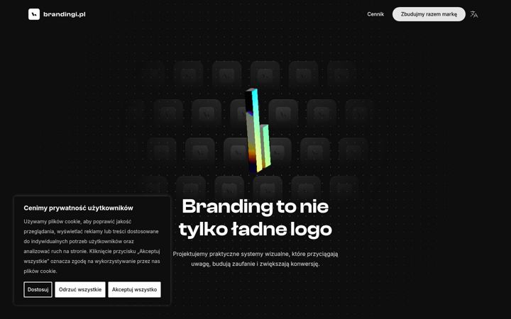 Screenshot of brandingi.pl