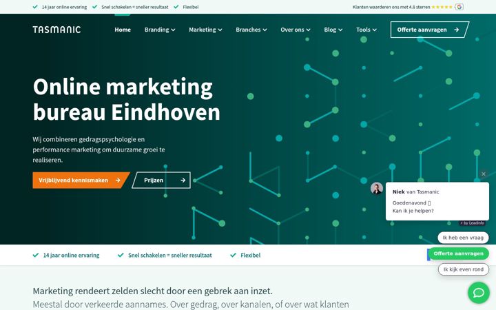 Screenshot of brandio.nl