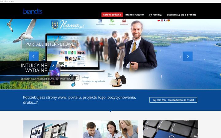 Ekrano kopija brandis.com.pl