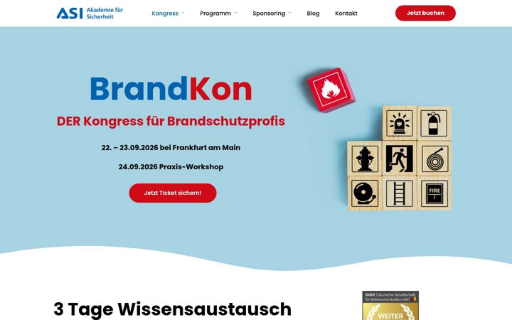 Screenshot di brandkon.de