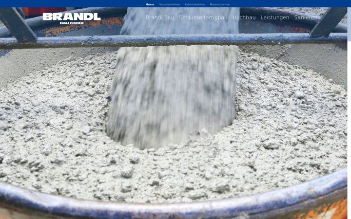Screenshot of brandl-bau-asten.de
