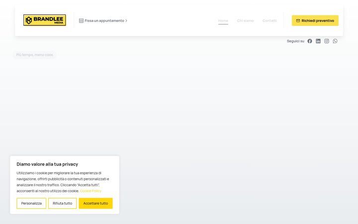 Screenshot of brandleemedia.com