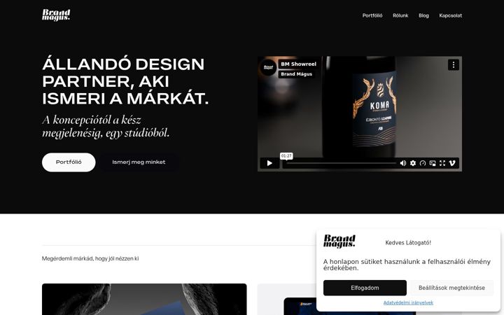 Skærmbillede af brandmagus.hu