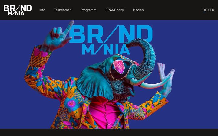 Screenshot of brandmania.events