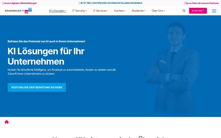Screenshot of brandmauer.ai