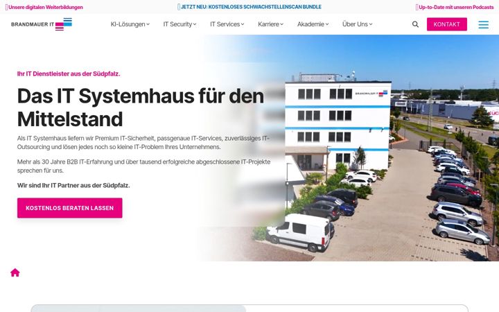 Screenshot di brandmauer.de