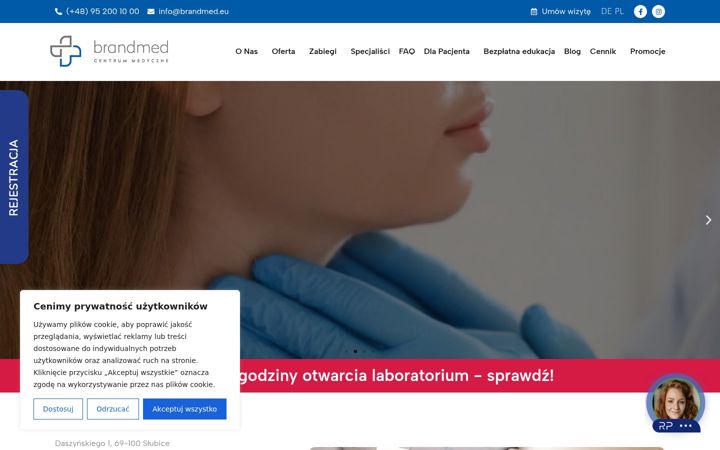 Screenshot of brandmed.eu