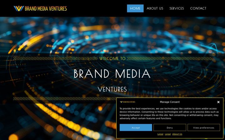 Screenshot of brandmediaventures.eu
