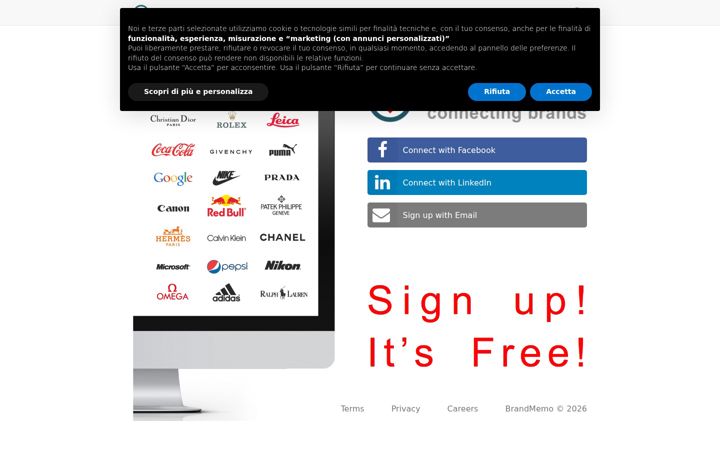Snímek obrazovky brandmemo.com