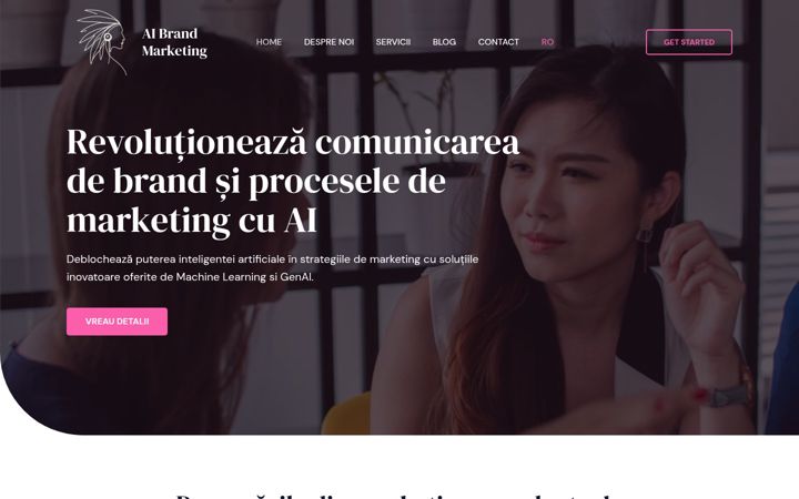 Екранна снимка на brandmentors.ro