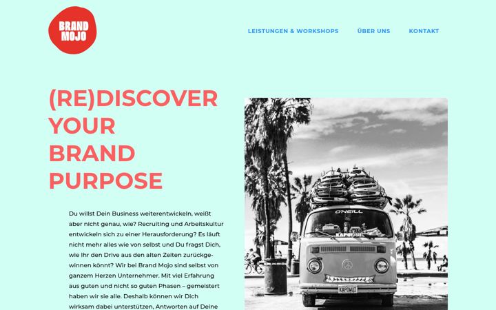 Screenshot of brandmojo.de