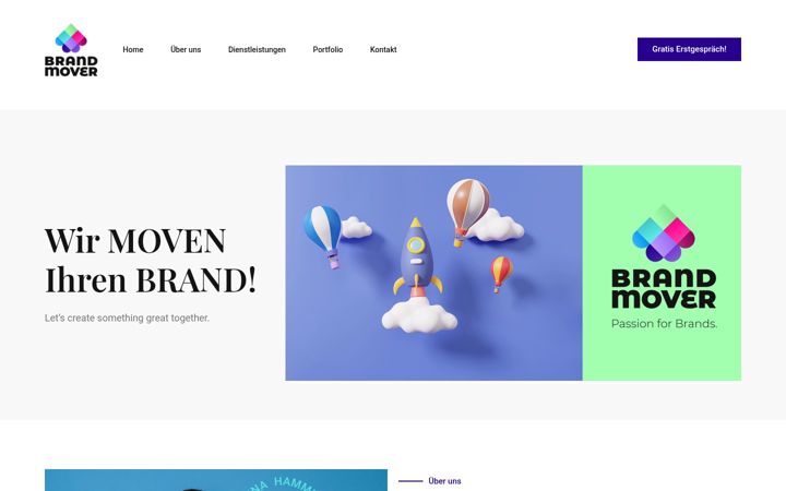 Screenshot of brandmover.ch