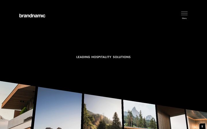 Screenshot of brandnamic.com