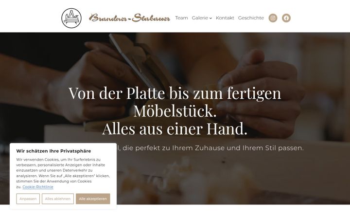 Screenshot of brandner-stabauer.at