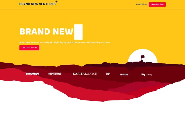 Screenshot of brandnewventures.com