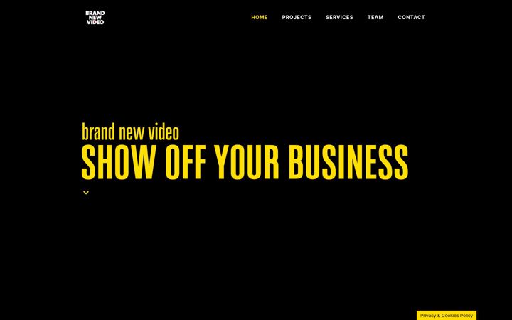 Screenshot of brandnewvideo.net