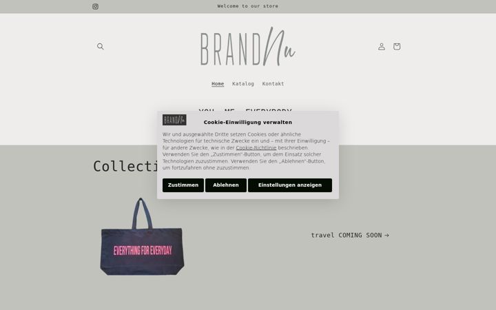 Screenshot of brandnu.store