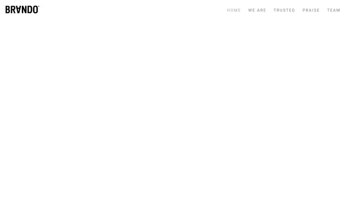 Screenshot of brando.io