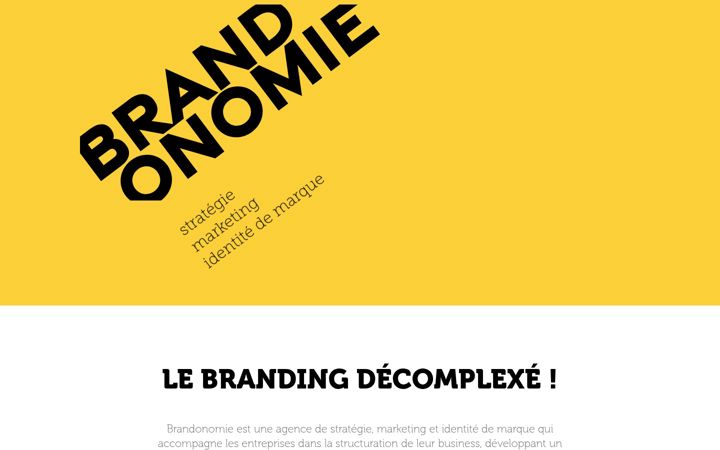 Screenshot of brandonomie.com
