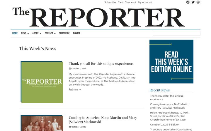 Screenshot of brandonreporter.com
