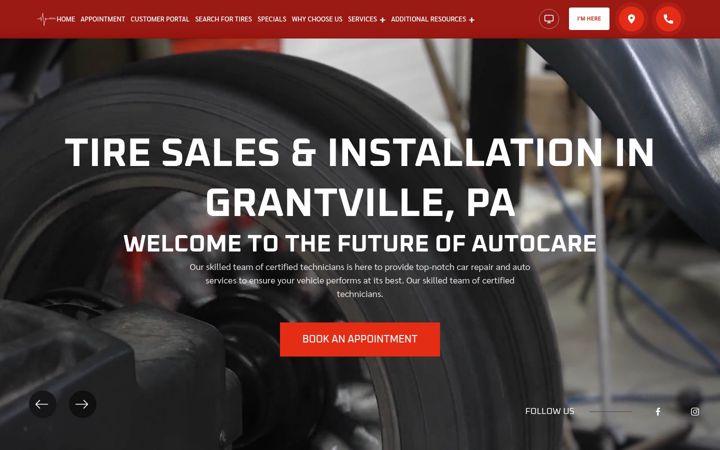 Screenshot of brandonstire.com