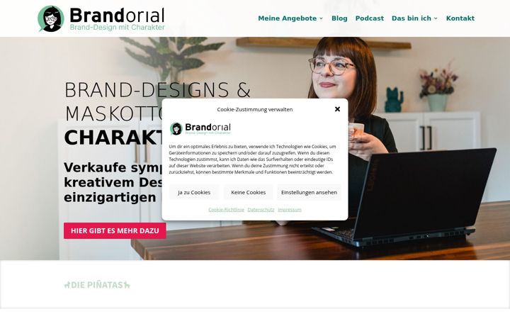 Screenshot of brandorial.de