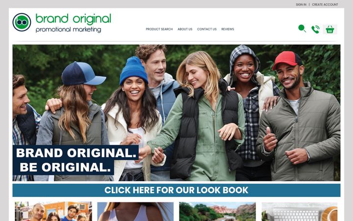 Screenshot of brandoriginal.com